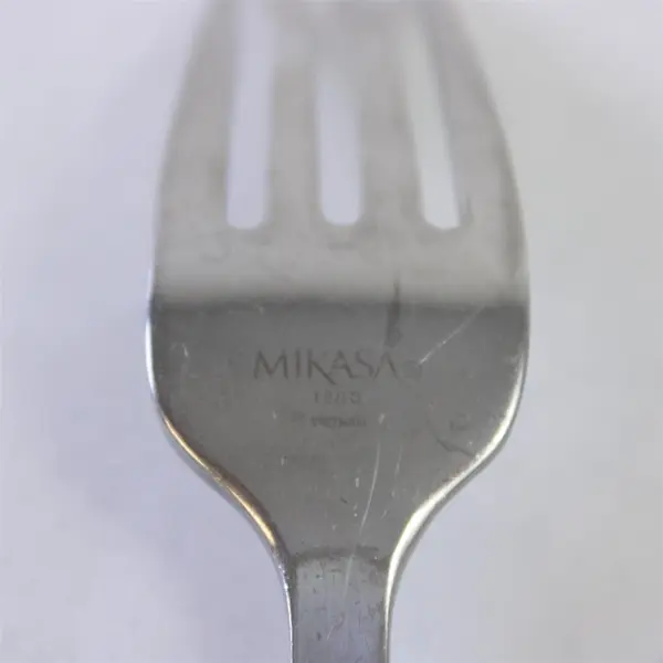 Set of 4 Mikasa Harmony Frost Dinner Forks 18/10 Stainless Steel