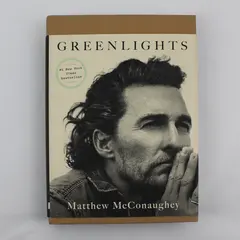 Greenlights Matthew McConaughey 2020 Hardcover Dust Jacket Memoir