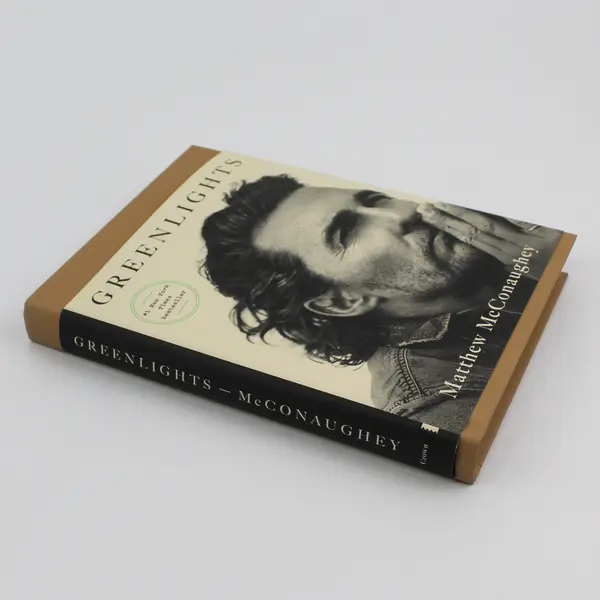 Greenlights Matthew McConaughey 2020 Hardcover Dust Jacket Memoir