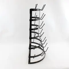 Metal Half Round Bottle Drying Rack, Model DA3781 - Creative Co-op Inc