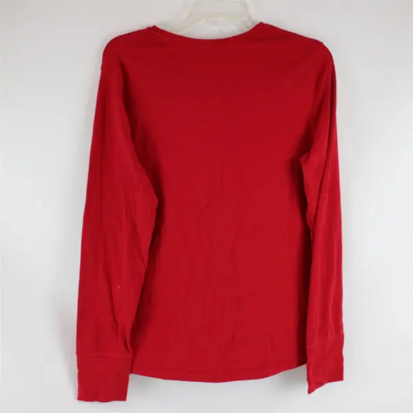 Women's Faded Glory Red Long Sleeved Shirt Size XL (16-18)