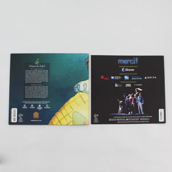 Cirque du Soleil Corteo Official Program w/ Insert