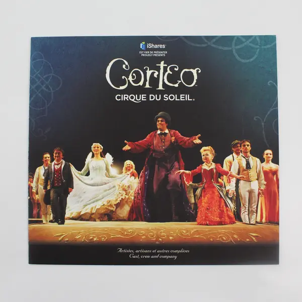 Cirque du Soleil Corteo Official Program w/ Insert