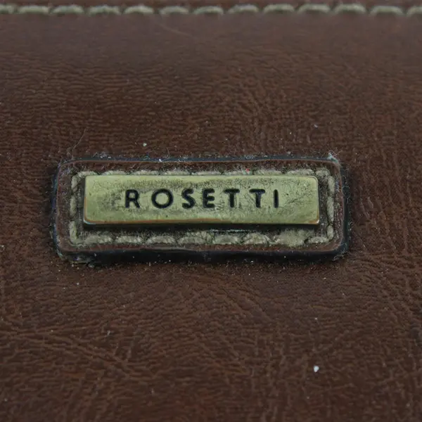 Rosetti Brown Zip-Around Women's Wallet Card Slots Coin Pocket