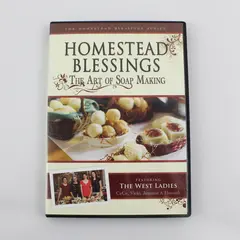 Homestead Blessings Art of Soap Making 2009 DVD Franklin Springs