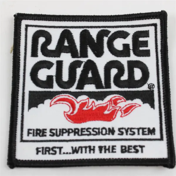 Lot of 6 Sew-On Fire Suppression Patches Arlie Mayonne Range Guard Inst Fire