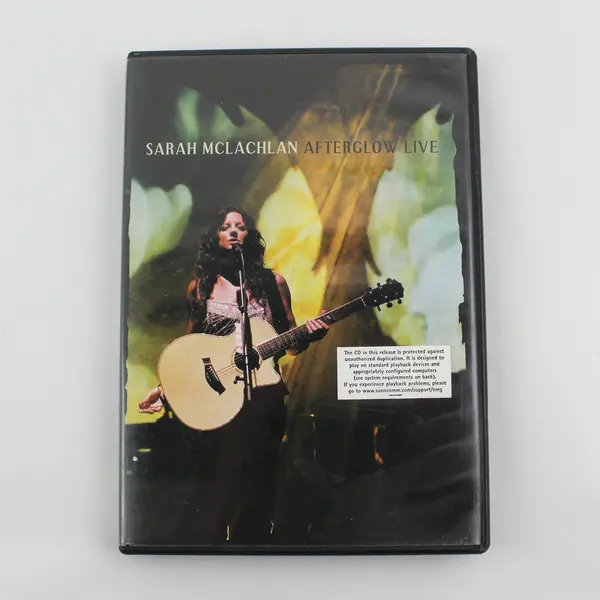Sarah McLachlan Afterglow Live CD & DVD Collection 2004 