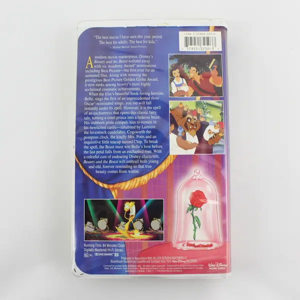 Beauty And The Beast Directed By Gary Trousdale & Kirk Wise (VHS, 1992, Disney)