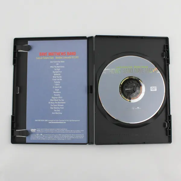 Dave Matthews Band Live at Folsom Field Boulder CO DVD Recorded 2001 