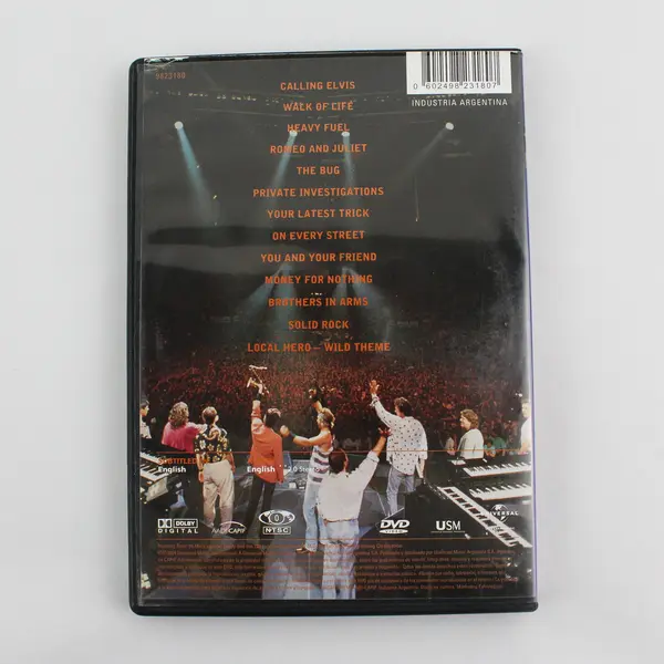 Dire Straits On the Night Live DVD Recording in May 1992 European Tour