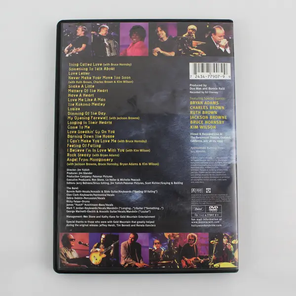 Bonnie Raitt Road Tested Live DVD 1995 Paramount Theatre Oakland 2001