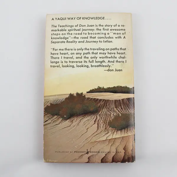 VTG The Teachings of Don Juan A Yaqui Way of Knowledge Carlos Castaneda 1975 PB 