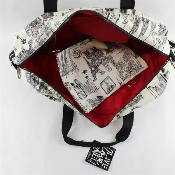 Brighton "Sketchbook" Round Tripper Duffle Bag New