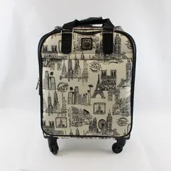 Brighton "Sketchbook" Weekender Rolling Carry-On Luggage New