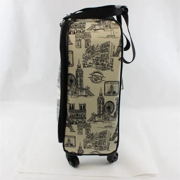 Brighton "Sketchbook" Weekender Rolling Carry-On Luggage New