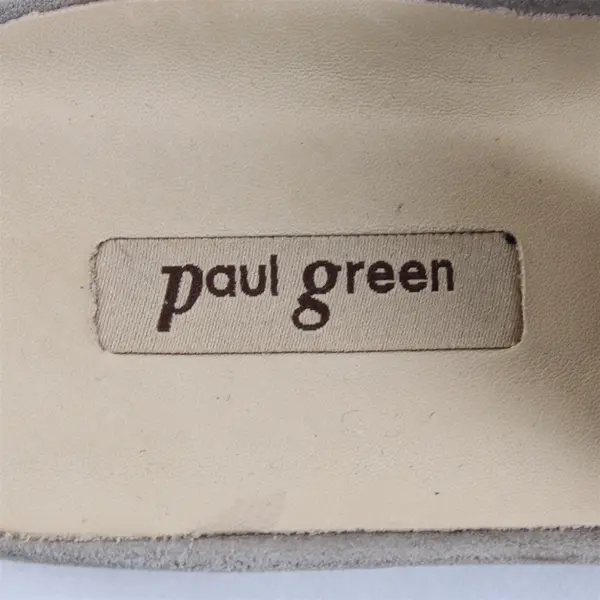 Paul Green Womens Slingback Pointed Toe Flats Gray Silver US 6 EU 40