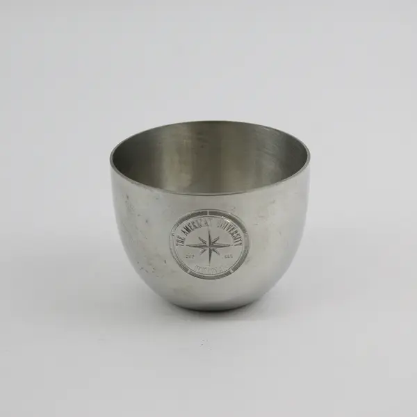  Vtg Kirk Stieff Thomas Jefferson Memorial Foundation Pewter Cup