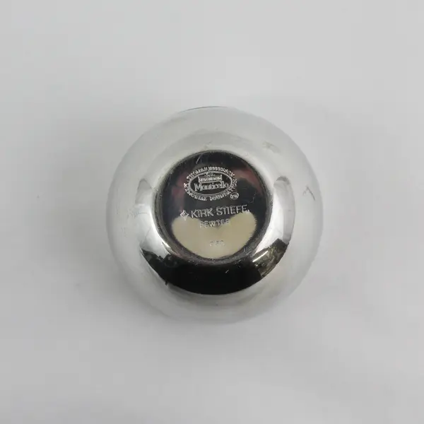  Vtg Kirk Stieff Thomas Jefferson Memorial Foundation Pewter Cup