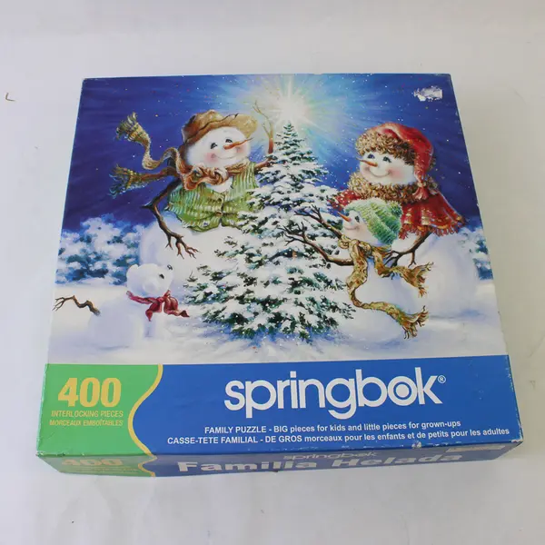 Springbok Frosty 400-Piece Jigsaw Puzzle 1JIG70505