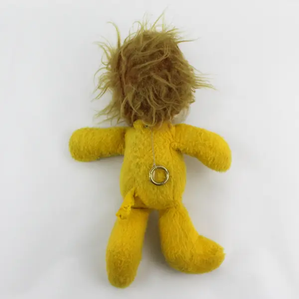 Vintage Rufus the Lion 1970s Plush Stuffed Animal Talking Mechanism