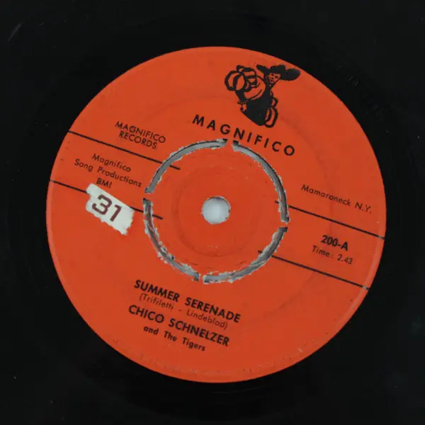Chico Schnelzer and the Tigers Summer Serenade/The Strangers The Strangers Theme