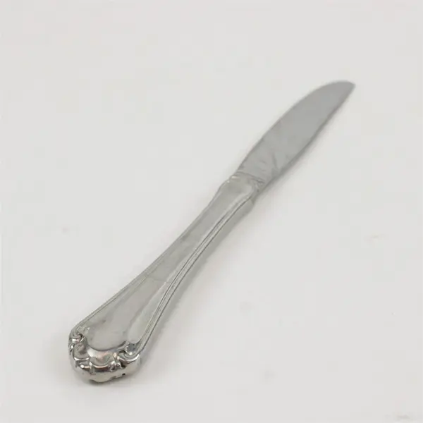 Lot of 2 Reed and Barton Dinner Knives Mandolin Pattern 18/8 Stainless Steel