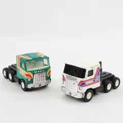 Lot of 2 Buddy L Die-Cast Mack Trucks Vintage Toy Vehicles