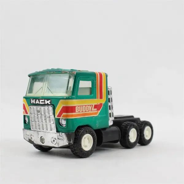 Lot of 2 Buddy L Die-Cast Mack Trucks Vintage Toy Vehicles