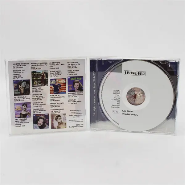 KAY STARR - Wheel of Fortune CD 2003 Living Era 