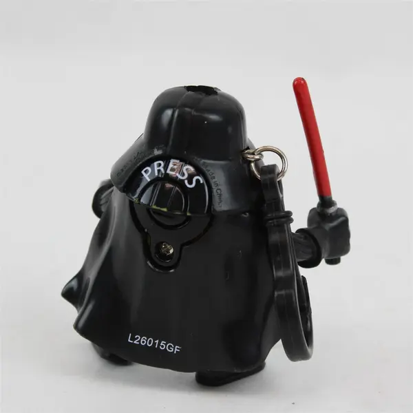 Yellow M&M Darth Vader Star Wars Keychain Action Feature Nonworking