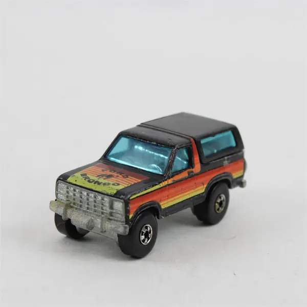 Vintage Hot Wheels Ford Bronco Mattel 1980 Hong Kong Diecast