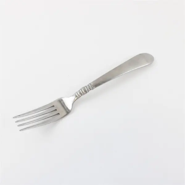 Lot of 6 Cuisinart Dinner Forks Satin Americana Stainless 18/10