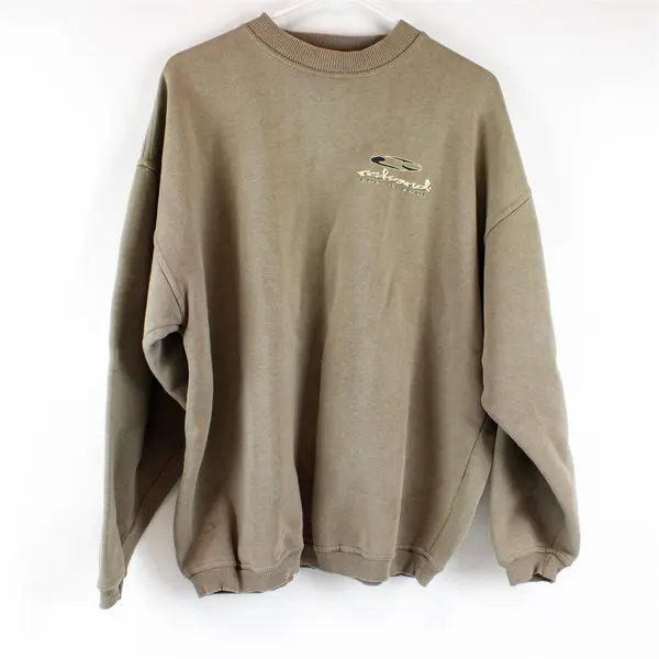 Redsand Men's XL Tan Pullover Crewneck Sweatshirt