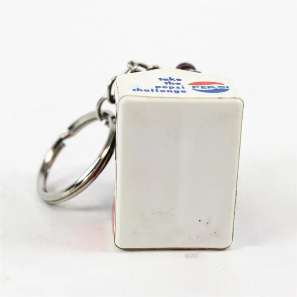 Vintage Pepsi Cola Miniature 6 Pack Keychain Key Ring 