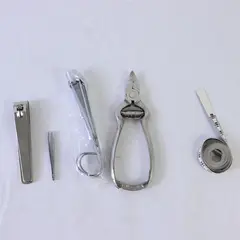 Lot of 5 Metal Grooming Tools 3 Clippers Tweezers 60in Tape Measure