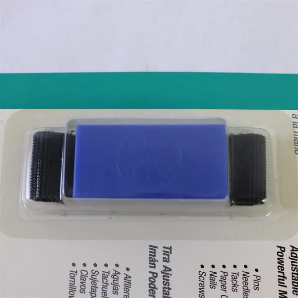 Dritz Sewing Wrist Pin Magnet Blue For Straight pins & Safety Pins NIP