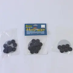Darice Lot of 24 5/8in Round Magnets 1037 Sewing Craft DIY
