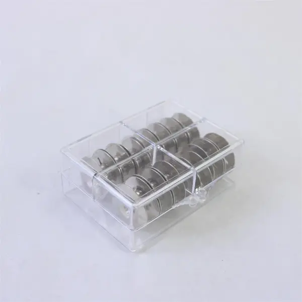 Lot of 13 Metal Sewing Machine Bobbins for Pfaff