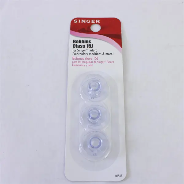 Lot of 3 Singer Dritz Plastic Sewing Machine Bobbins Class 15/15J 18