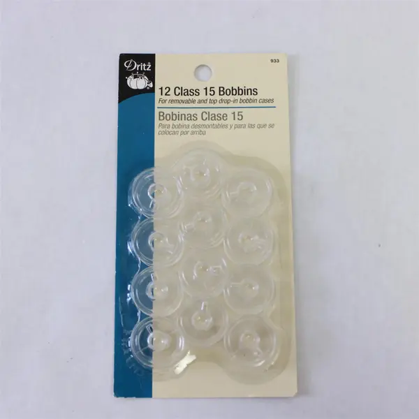 Lot of 3 Singer Dritz Plastic Sewing Machine Bobbins Class 15/15J 18