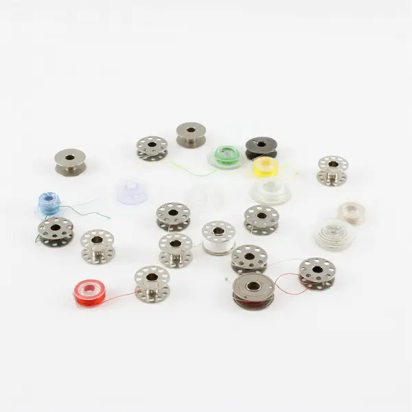 Lot of 21 Assorted Sewing Machine Bobbins Class 15 Singer Featherweight