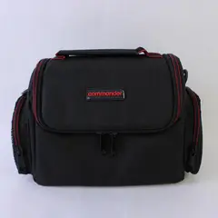 Commander Camera Bag Black &Red No Shoulder Strap