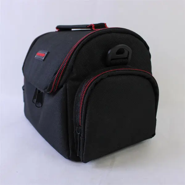 Commander Camera Bag Black &Red No Shoulder Strap