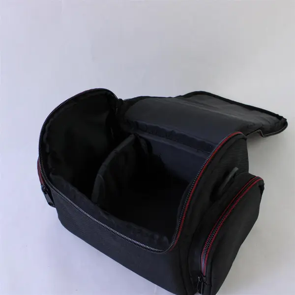 Commander Camera Bag Black &Red No Shoulder Strap