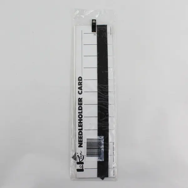 LoRan Needleholder Card NC-1 Holds Up to 12 Pre-Threaded Needles New