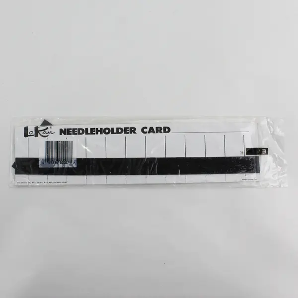 LoRan Needleholder Card NC-1 Holds Up to 12 Pre-Threaded Needles New