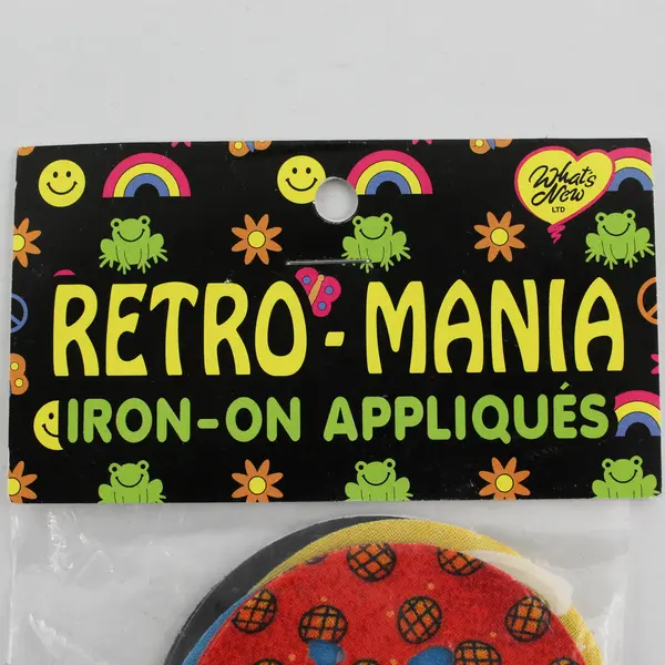 1997 Vintage What's New Retro-Mania Iron-On Appliques