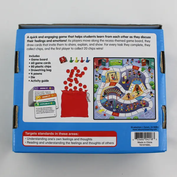 Feelings & Emotions Grab & Play Social-Emotional Game #EE767 