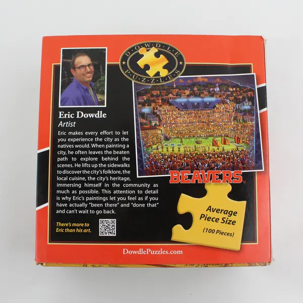 Oregon State Beavers 100 Pc. Jigsaw Puzzle Dowdle 2014, 16"x20" #981261 