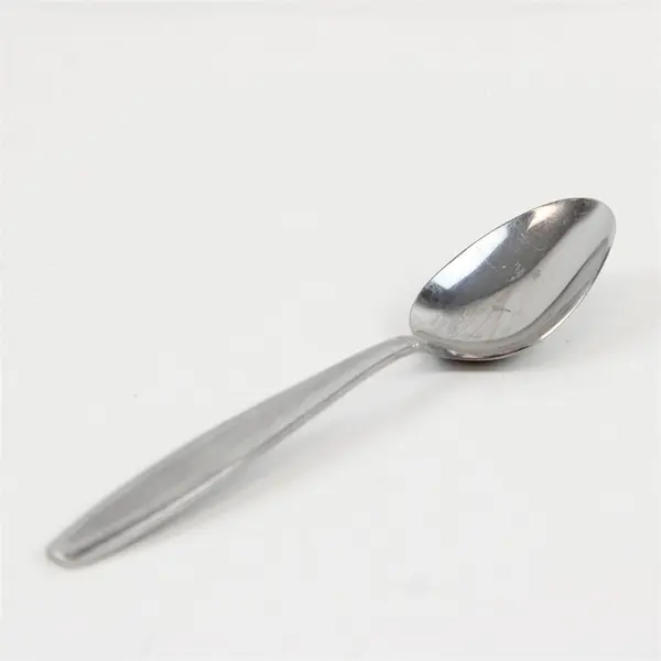 Mikasa Carson Frosted Stainless Steel Oval Soup Spoon 8 in